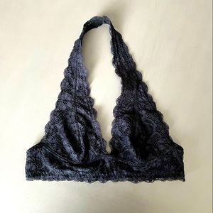 Free People Galloon Lace Halter Bra